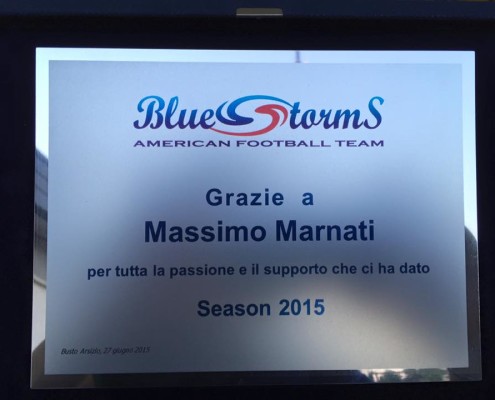 Massimo Marnati - Blue Storm American Football
